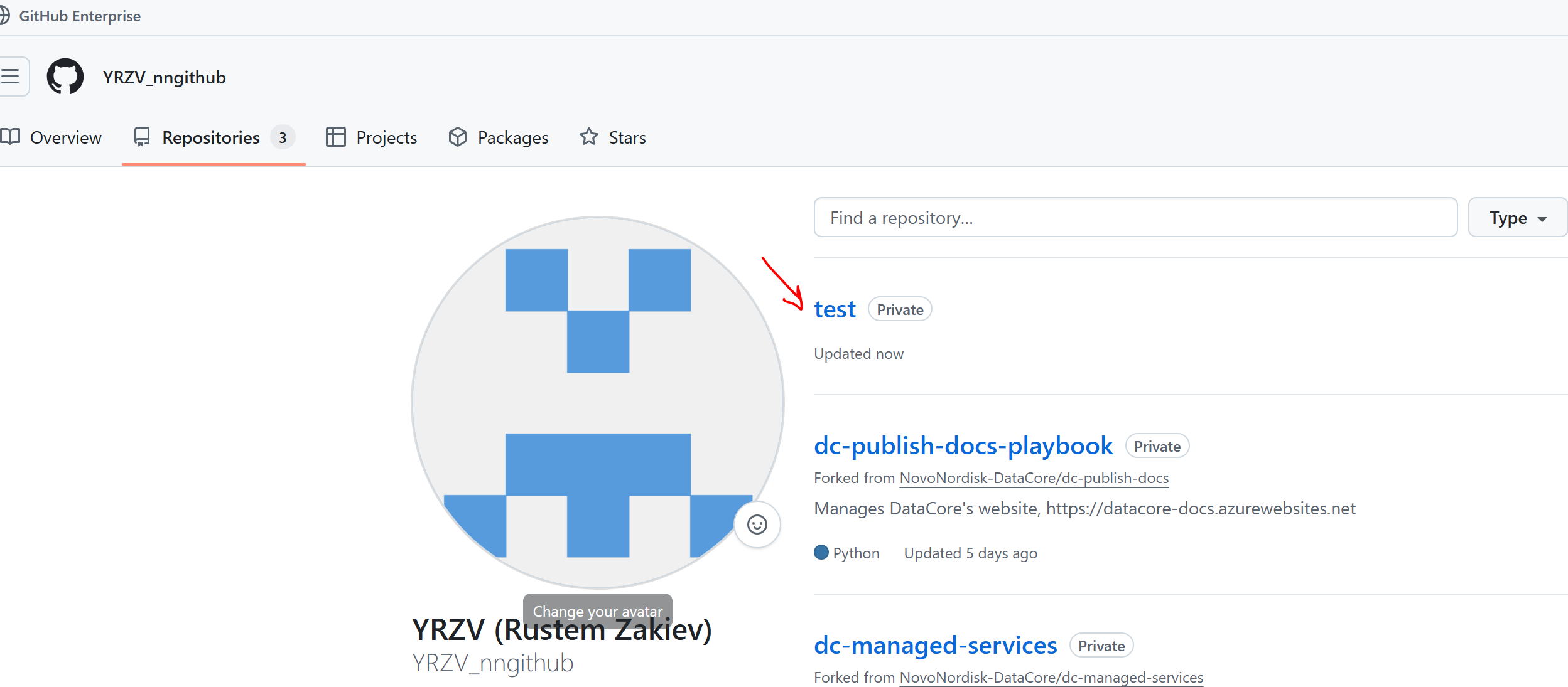 my repositories