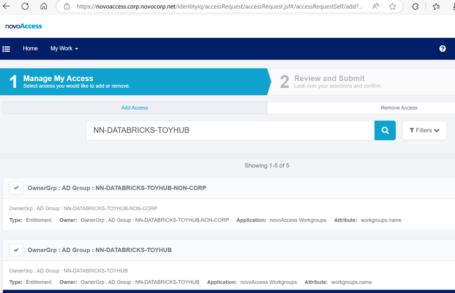 Request Access
